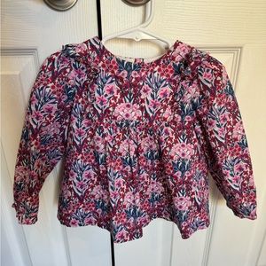 Jacadi liberty print blouse size 36 months